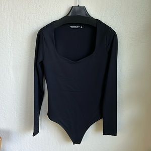 Abercrombie Black Bodysuit